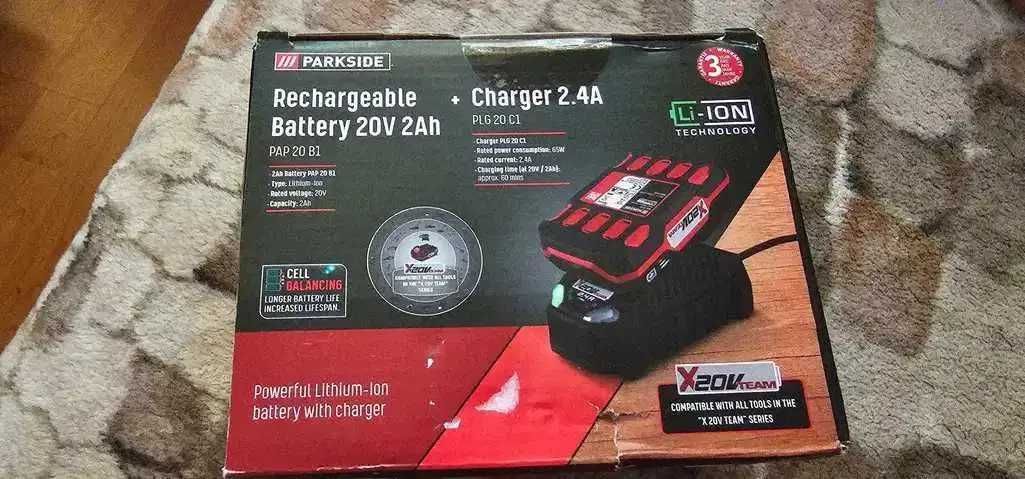 FIerastrau circular fara fir PARKSIDE® 20 V  PHKSA 20 LI C4