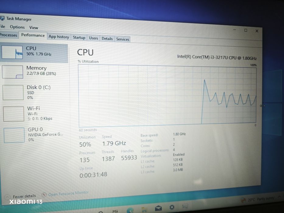 Laptop acer E1-570G