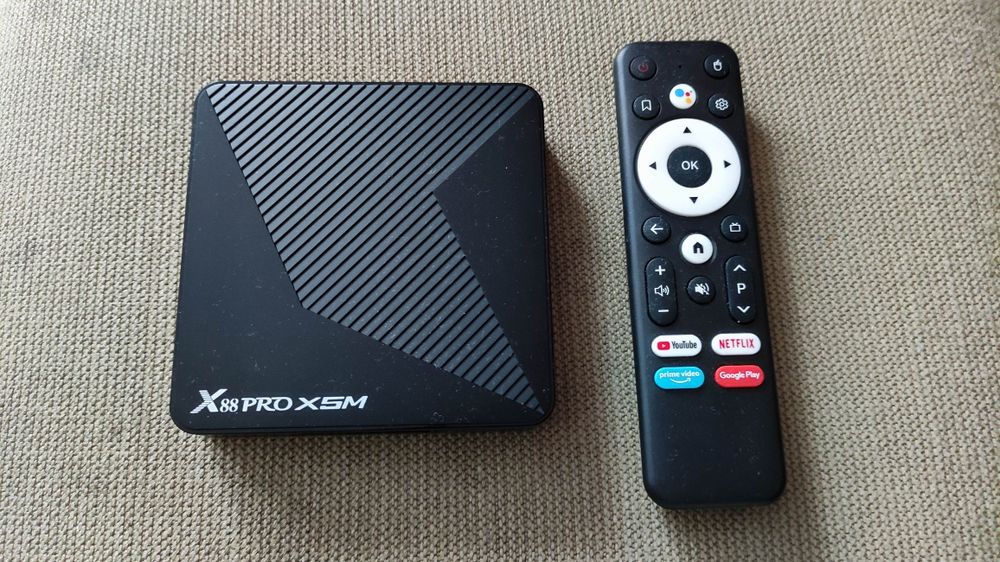 Tv Box android X88 pro X5M