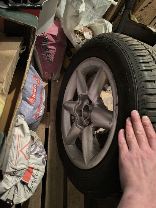 5броя джанти с гуми  16 BBS Starfish Peugeot 406 Coupe