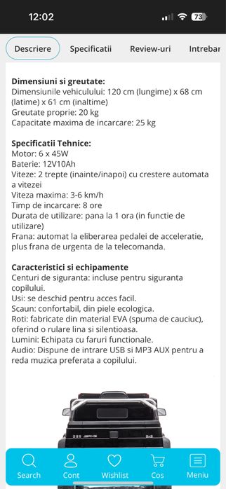 Masinuta electrica