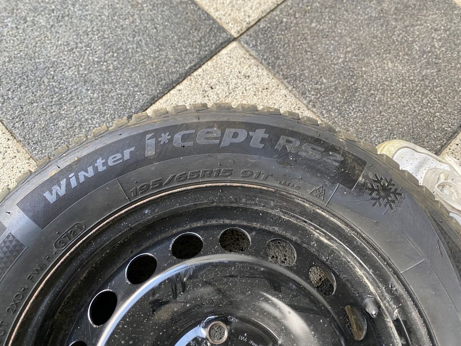 Jante cu anvelope iarna Hankook 195 65 R15