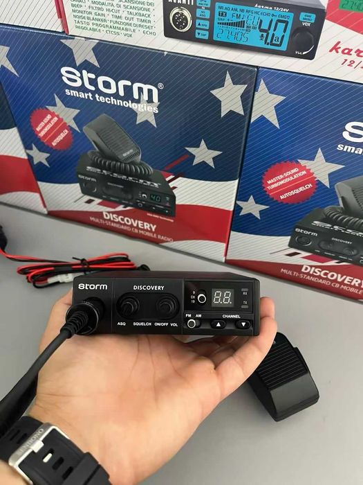 KiT Statie radio STORM *modifcata* + antena CB / Transport Gratuit