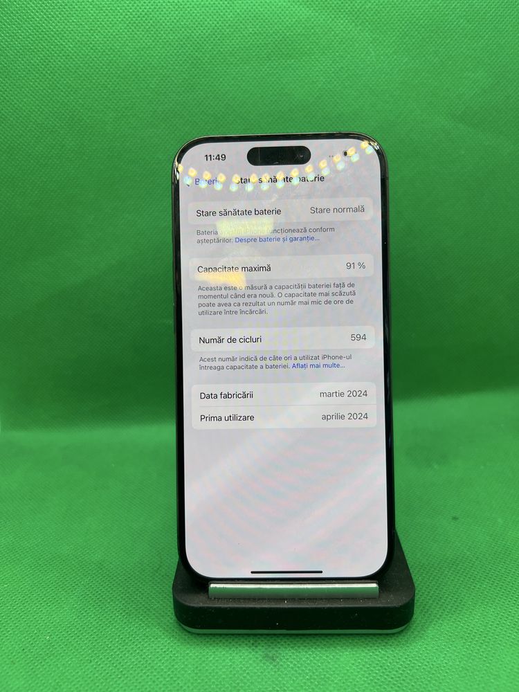 Iphone 15 Pro 512GB baterie 91%•Amanet Lazar Crangasi•51461
