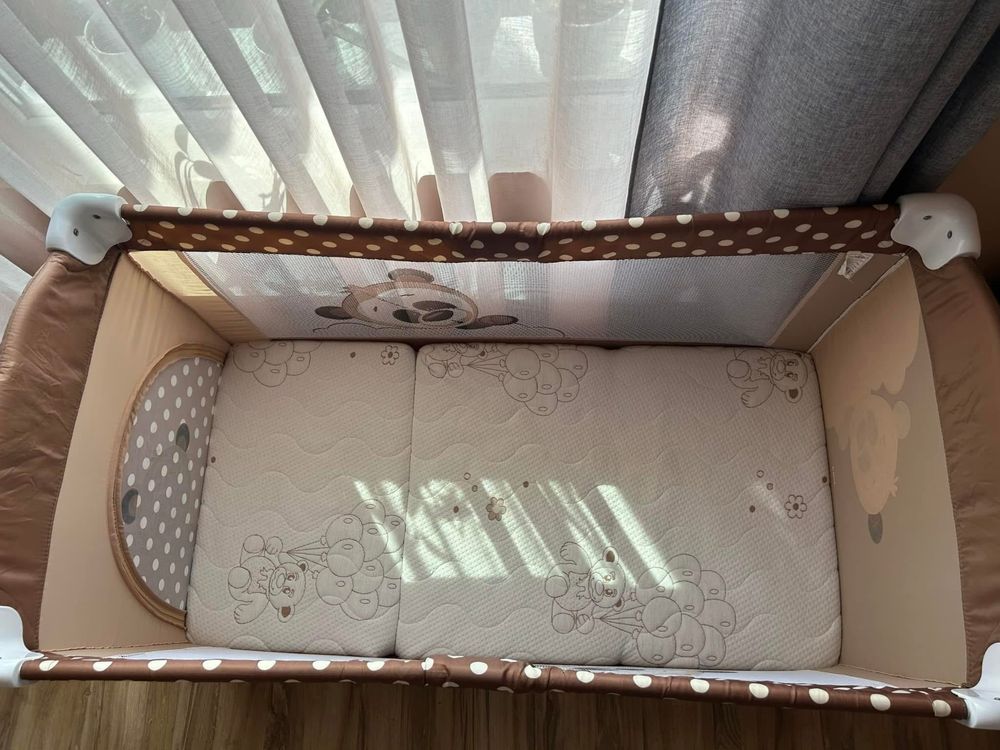 Детски спален комплект Cotton Box + подарък сгъваем матрак за кошара