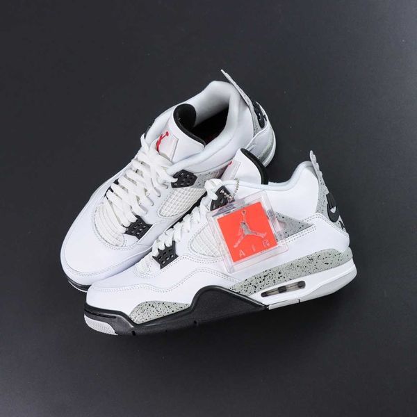 Обувки Air Jordan 4 White Cement(2025)