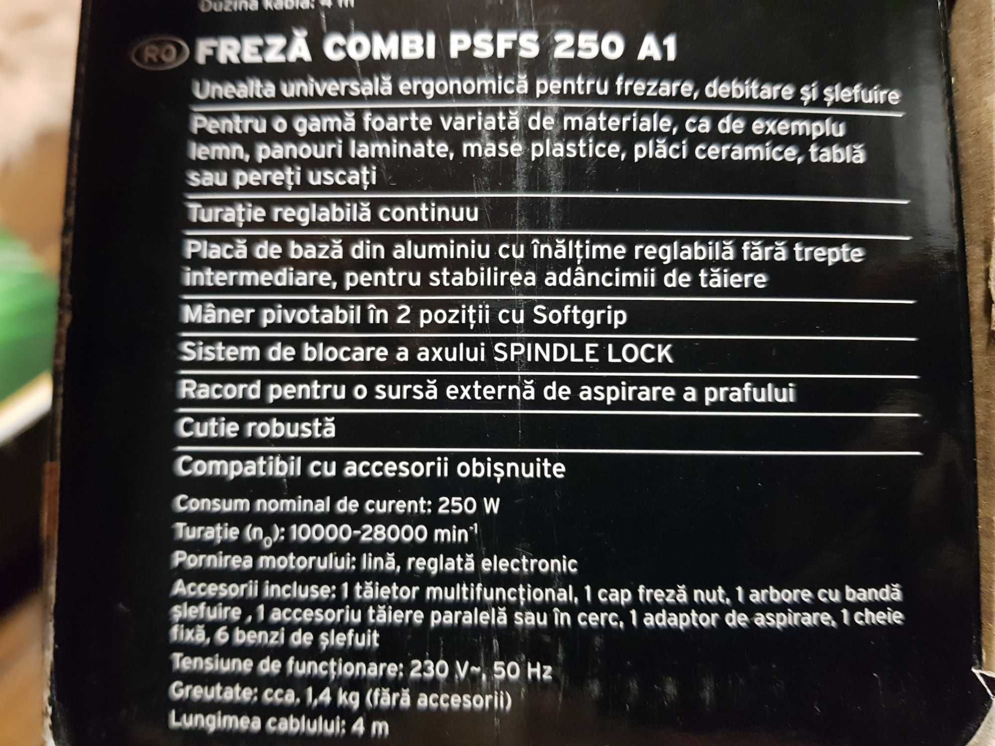 Parkside Nou !!! Pachet -Ferastrau pendular 800W + Freeza combi 250W