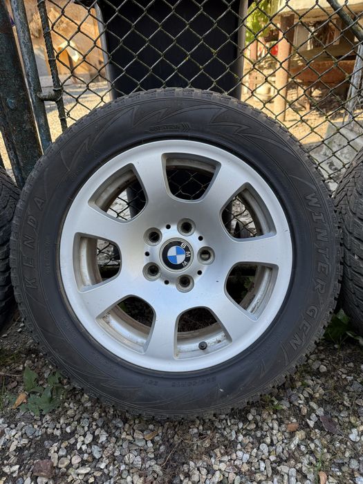 Jante originale Bmw style 134 seria 5 e60 e61 16 inch + cauciuri iarnă