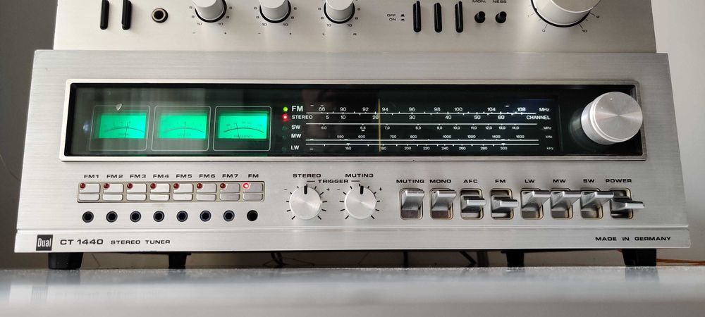 tuner muzica Dual CT 1440 vintage 1979 muzica