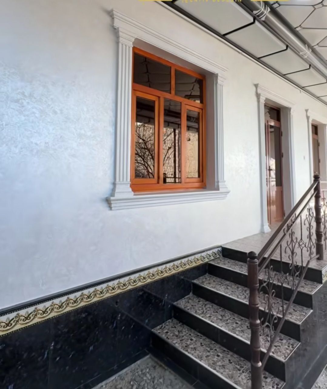 Travertin dojdik ottachento fasad