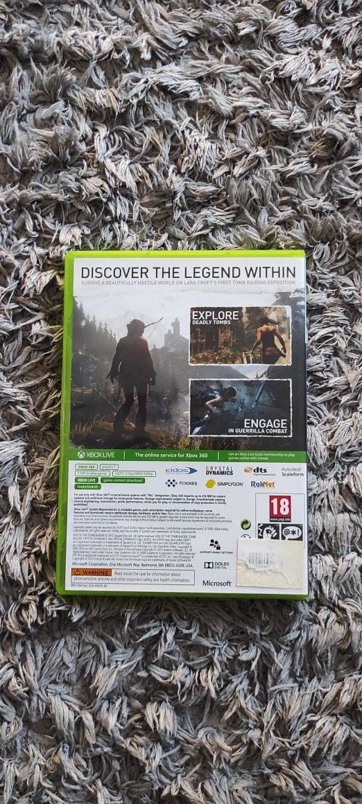 Transport 14 lei Joc/jocuri Rise Of The Tomb Raider Xbox360/Xbox One