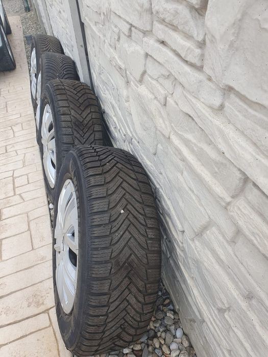 Jante capace 5x112 seat skoda vw audi anvelope  215 65 16 michelin