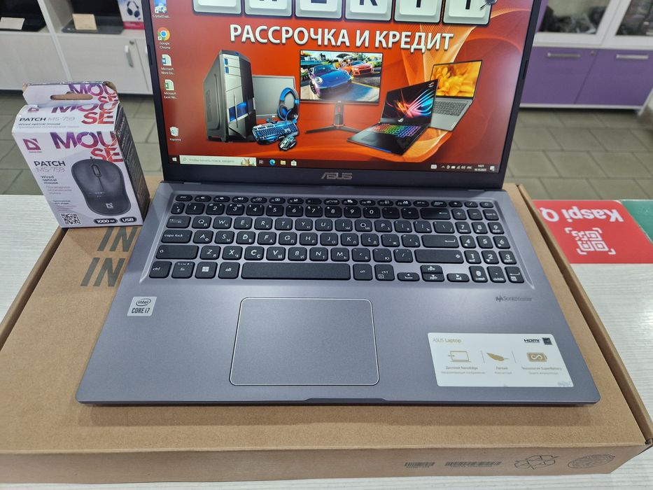 Asus (Core i7-10 gen, 16 Gb DDR4, 512 Gb SSD)