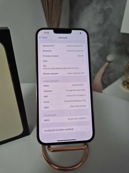 Iphone 13 PRO MAX Gold