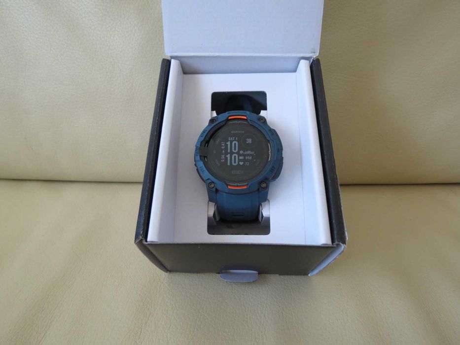 Smartwatch Garmin Instinct 3 SOLAR Blue - Albastru 45mm - Nou !!