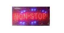 Reclama Text LED - " NON-STOP " - animatie luminoasa dinamica