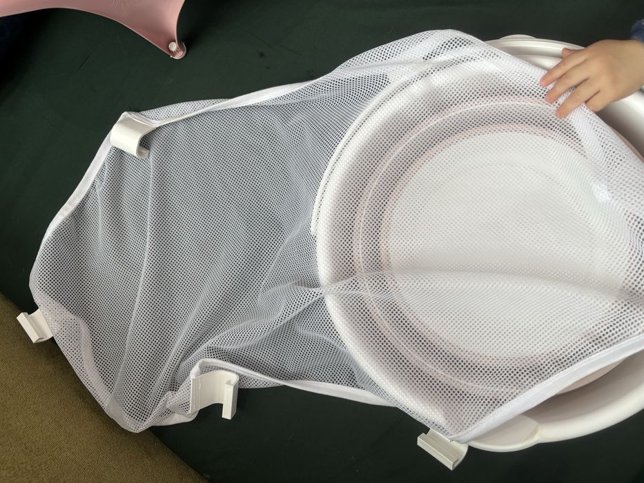 За къпане на бебе мрежа, облегалка, сгъваема кофа