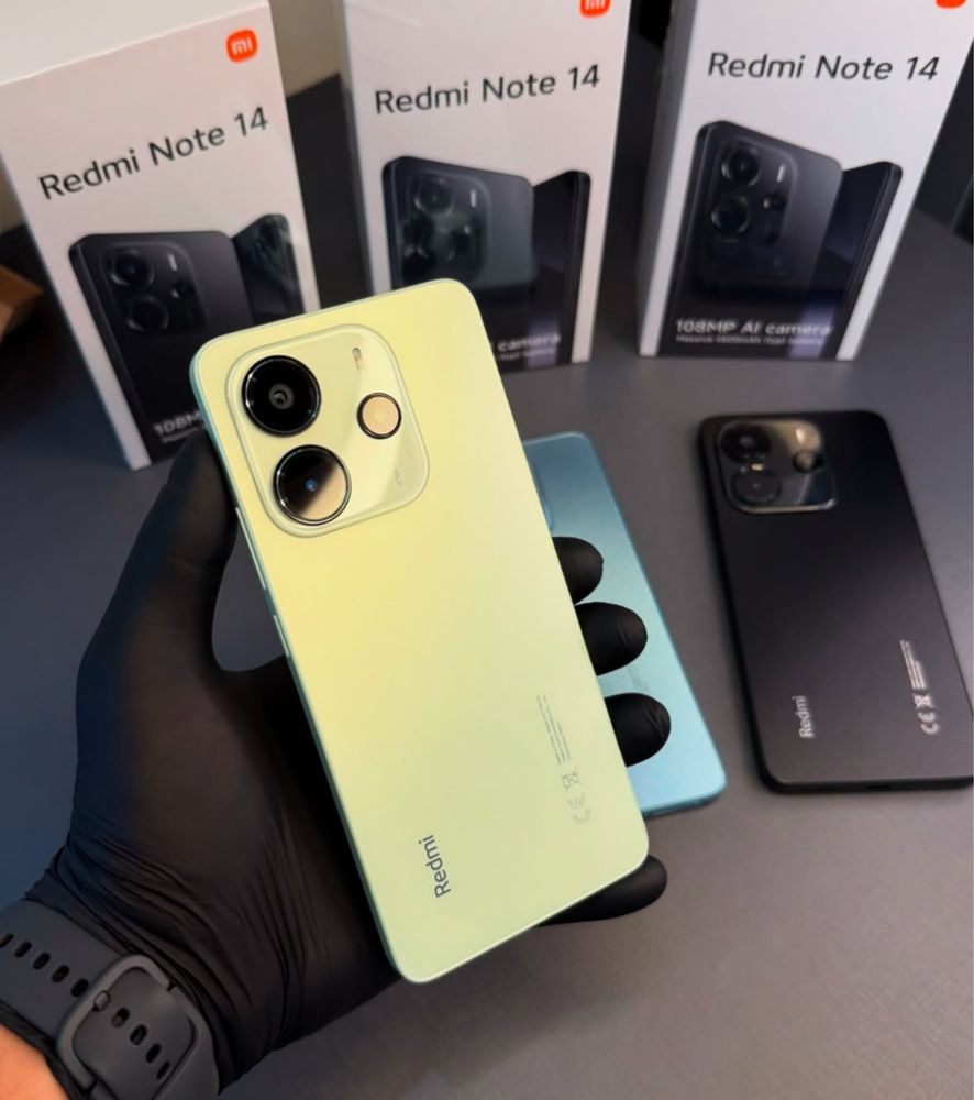 Новый Redmi Note 14  — Официальная гарантия!