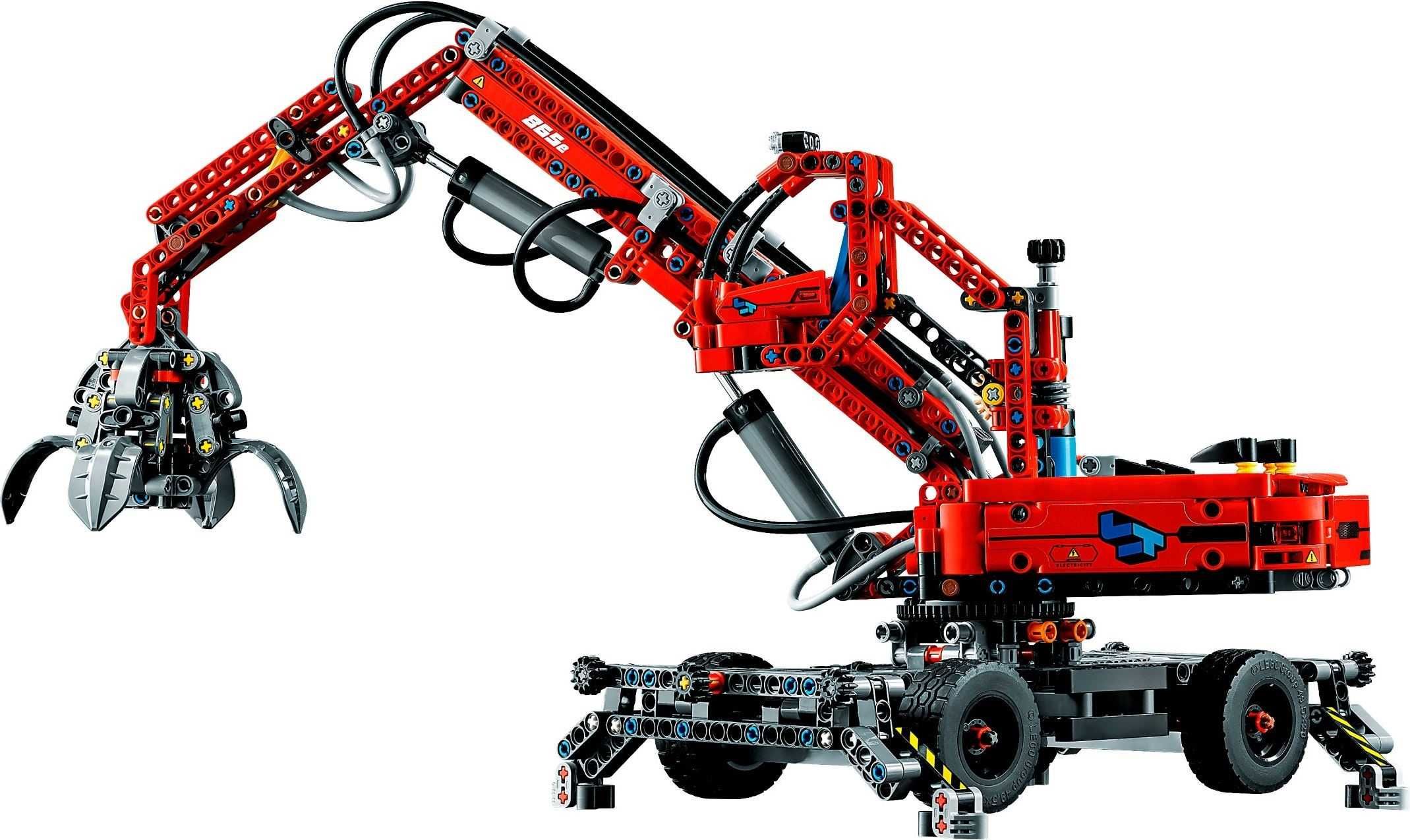 Lego Technic 42144, original, Manipulator Telescopic [nou, SIGILAT]