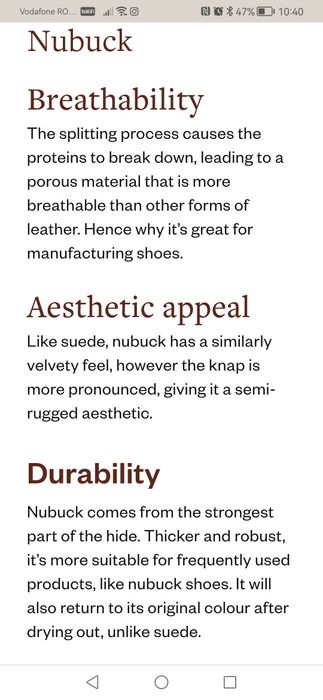 Jacheta noua piele Nabuc Timberland L