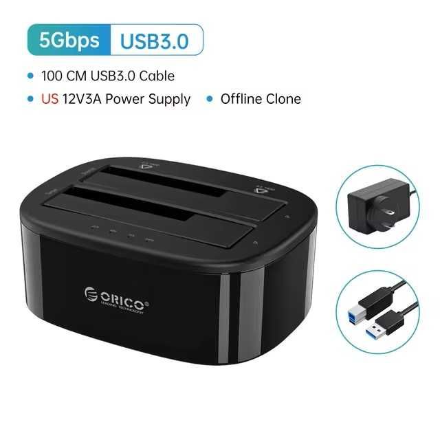 Док-станция HDD, USB 3.0 Orico, docking station