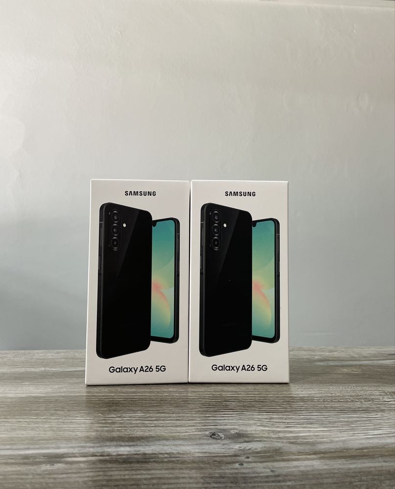 Samsung A26 5G Black, NOU SIGILAT, 128GB