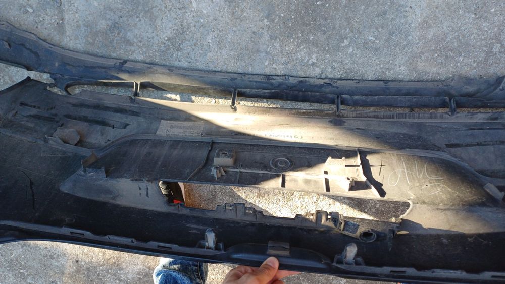 Задна броня Mazda 2 2008, сив металик