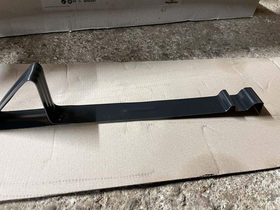 Снегозадържащи скоби черен мат 60 бр.