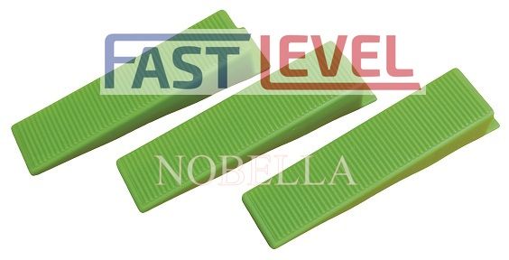 Клин за изравняване и нивелиране на плочки FAST LEVEL-опаковка 100 бр
