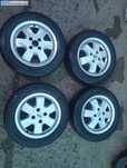 Set 4 Roti Jante Aliaj FARA Cauciucuri 6Jx15H2 ET52.5 195 60 R15 Anvelope Iarna Ford Focus 1 1998 - 2004 Cod 1S4J-BA [M7216]
