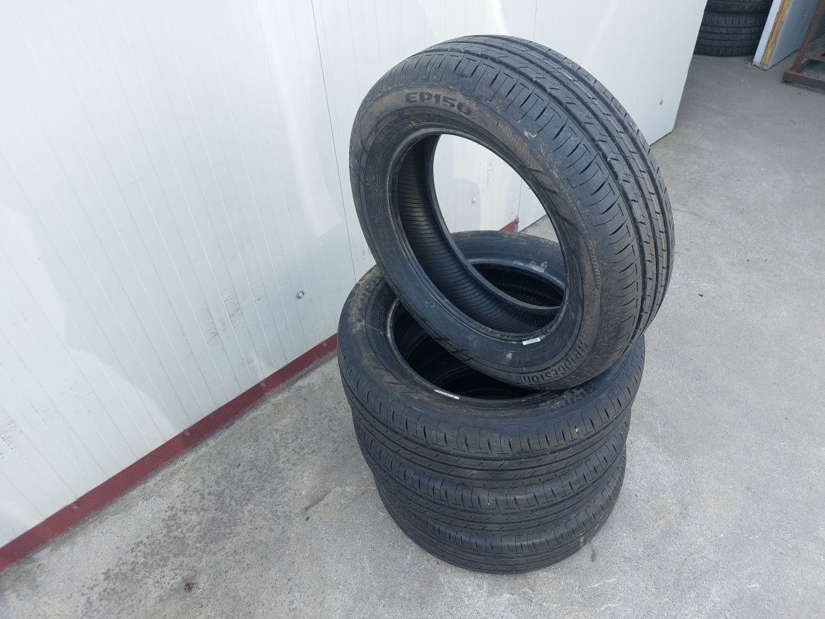 75 lei bucata! Set anvelope vara 165 65 14 Bridgestone! 7 mm