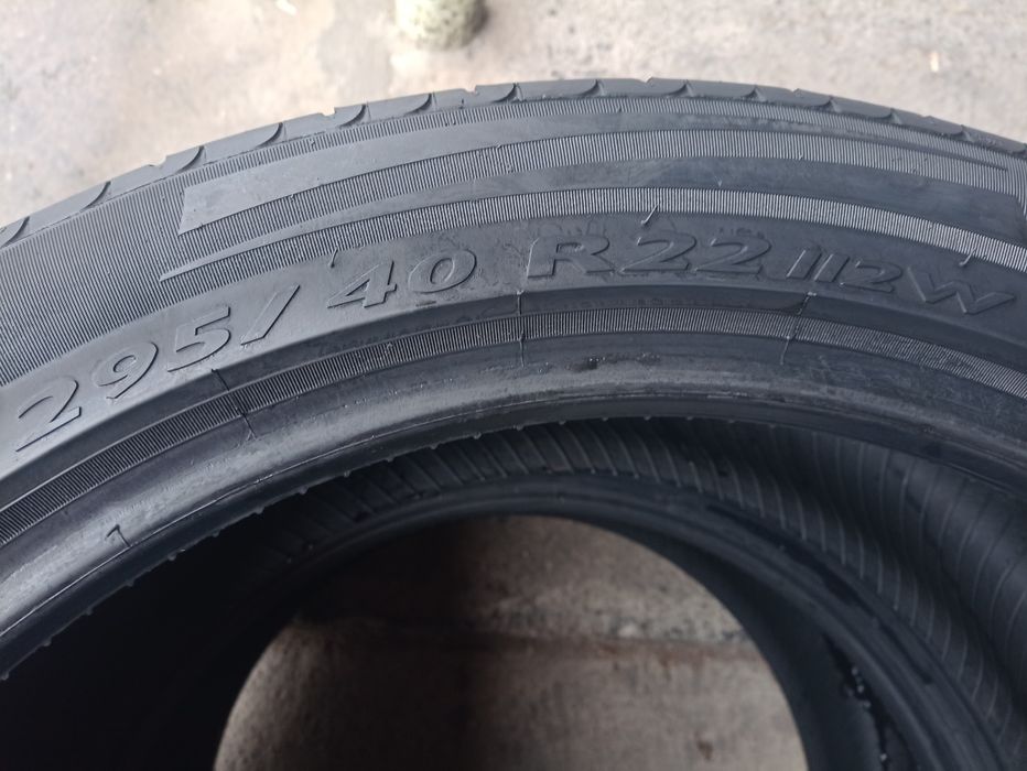 2 anvelope de vara Pirelli 295/40 R22 dot 2521