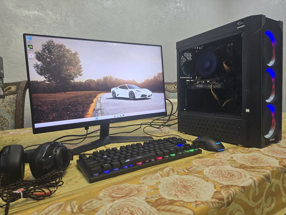 Продам мощный игровой компьютер в сборе
