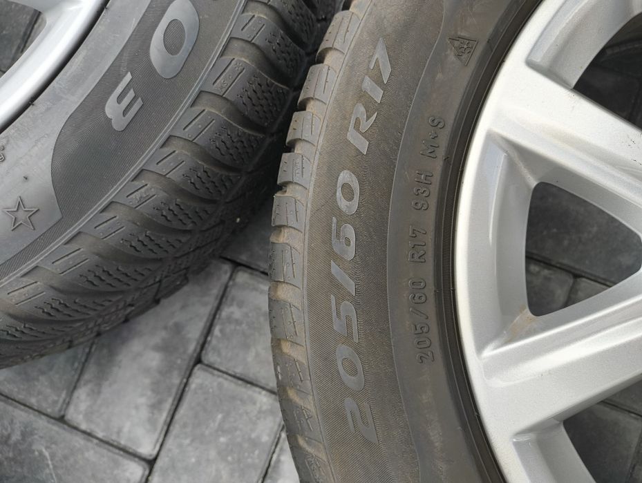 Set Jante + Anvelope 205 60 R17 BMW X1 X2