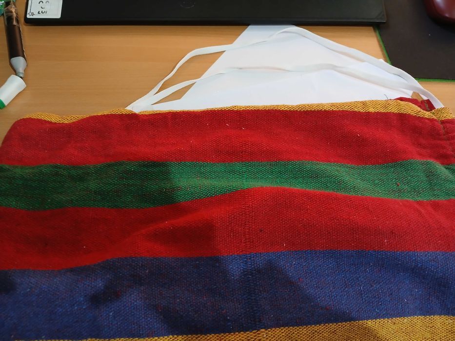Hamac Anyoo 210x150 cm, bumbac multicolor, model dungi