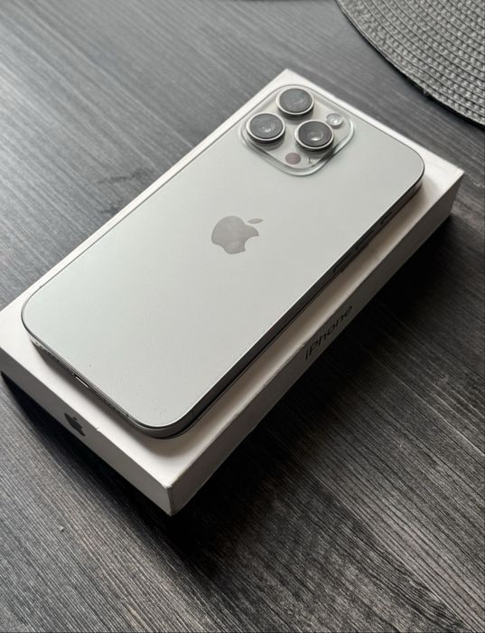 Vand/Schimb IPhone 16 Pro Max Natural Titanium 100%bat garantie 2026