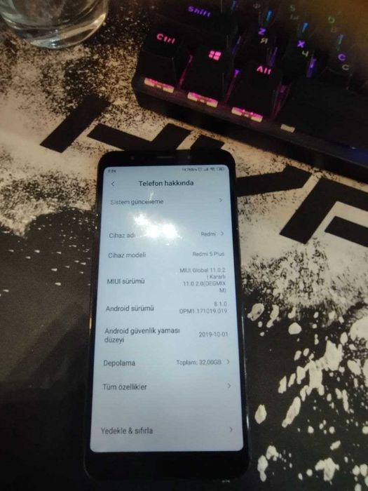 Redmi 5 plus 32tali srochno