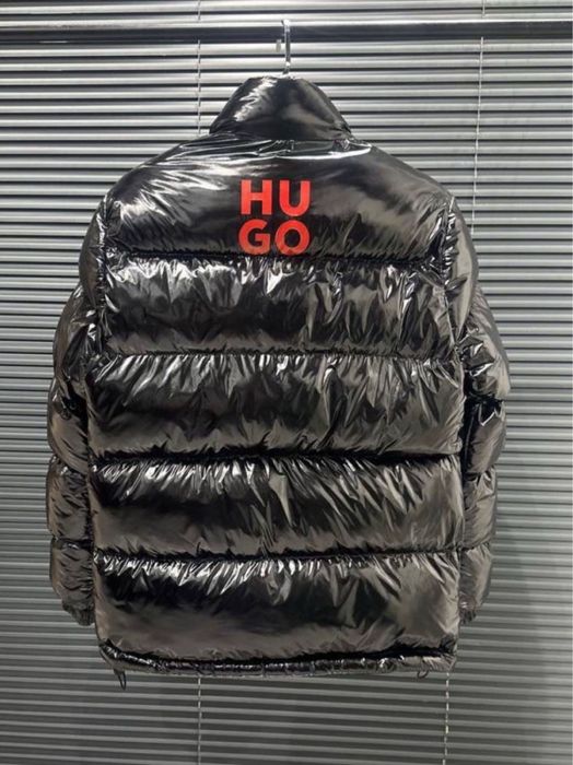 Geaca Hugo cu puf natural de gasca puffer
