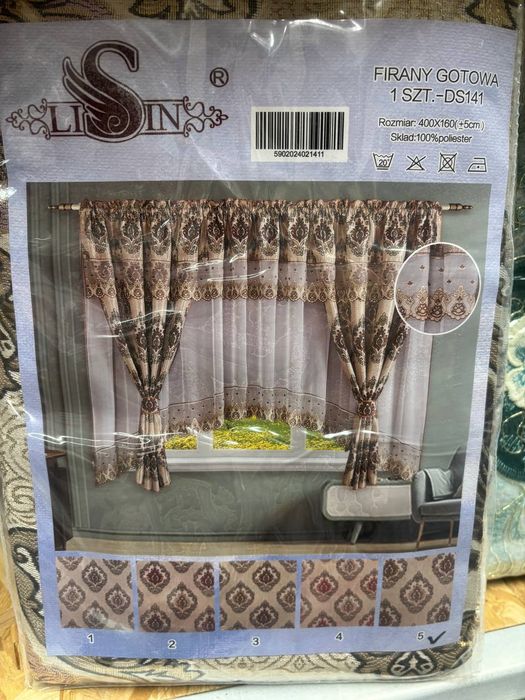 Set perdea plus draperie