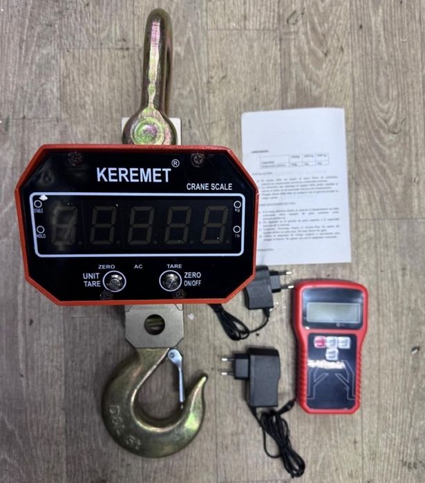 Крановые весы с пультом 3, 5, 10 тонны