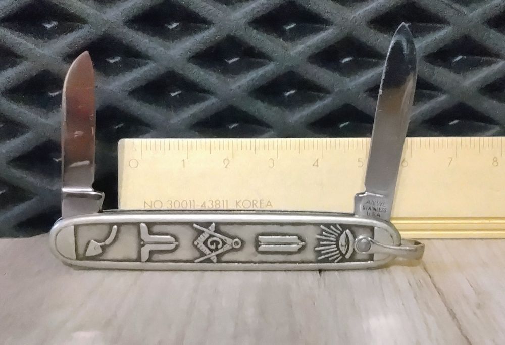 Продам американский масонский сувенирный нож ANVIL