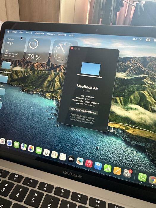 MacBook Air 13-inch True Tone M1