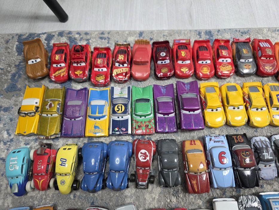 McQueen количкии и писта Florida 500