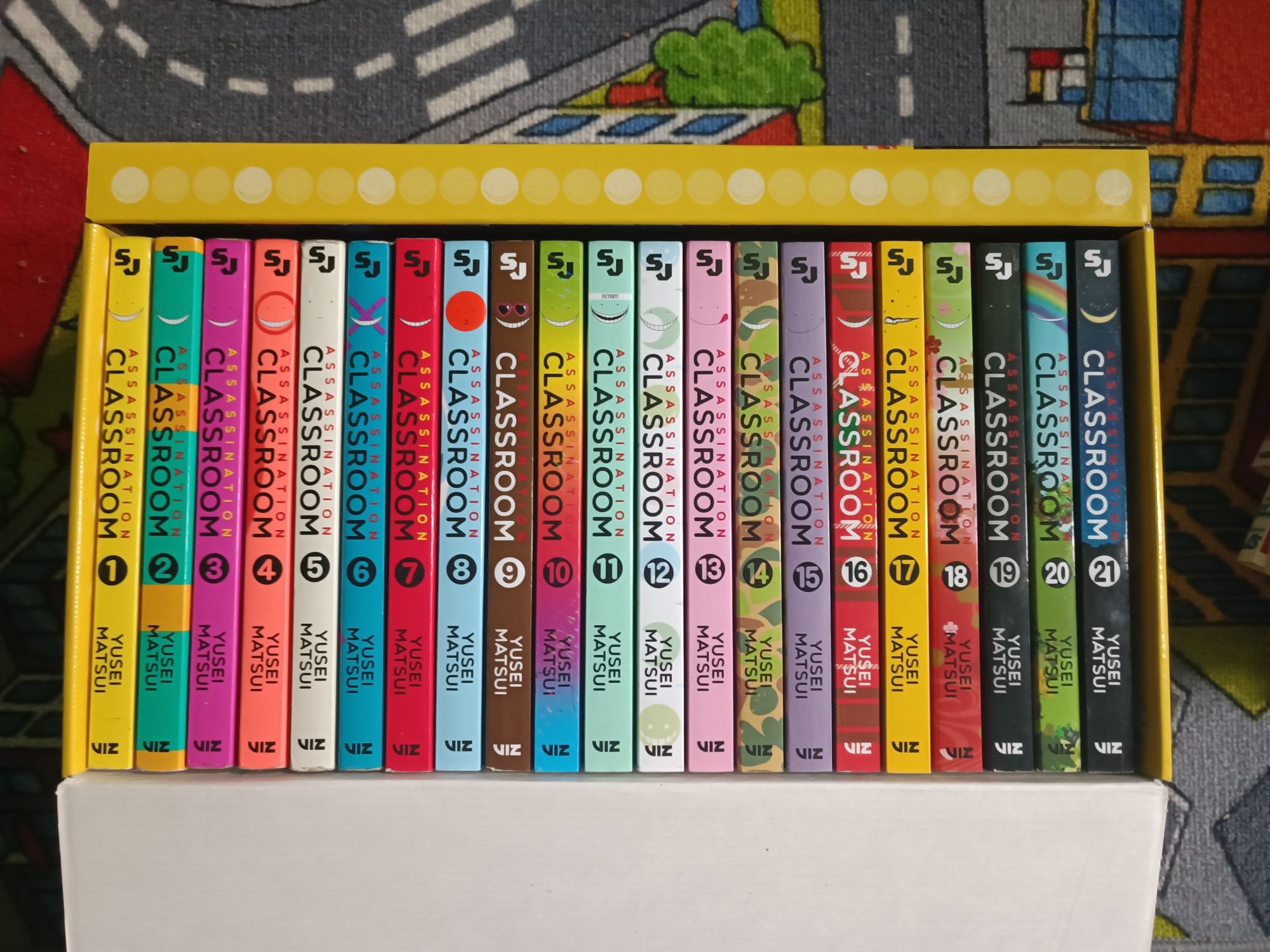 assassination classroom complete box set 1-21 anime manga