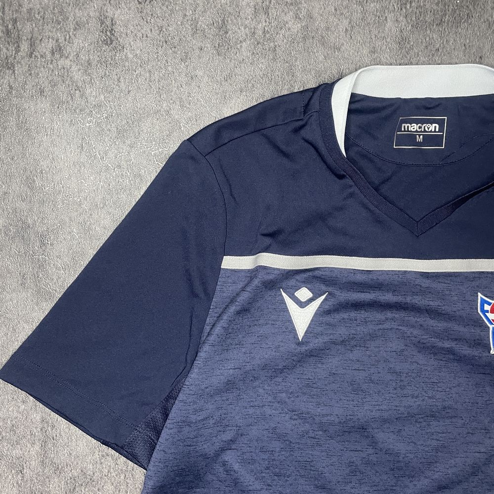 Tricou  fotbal original Insulele Feroe – Macron 2022, bleumarin  M
