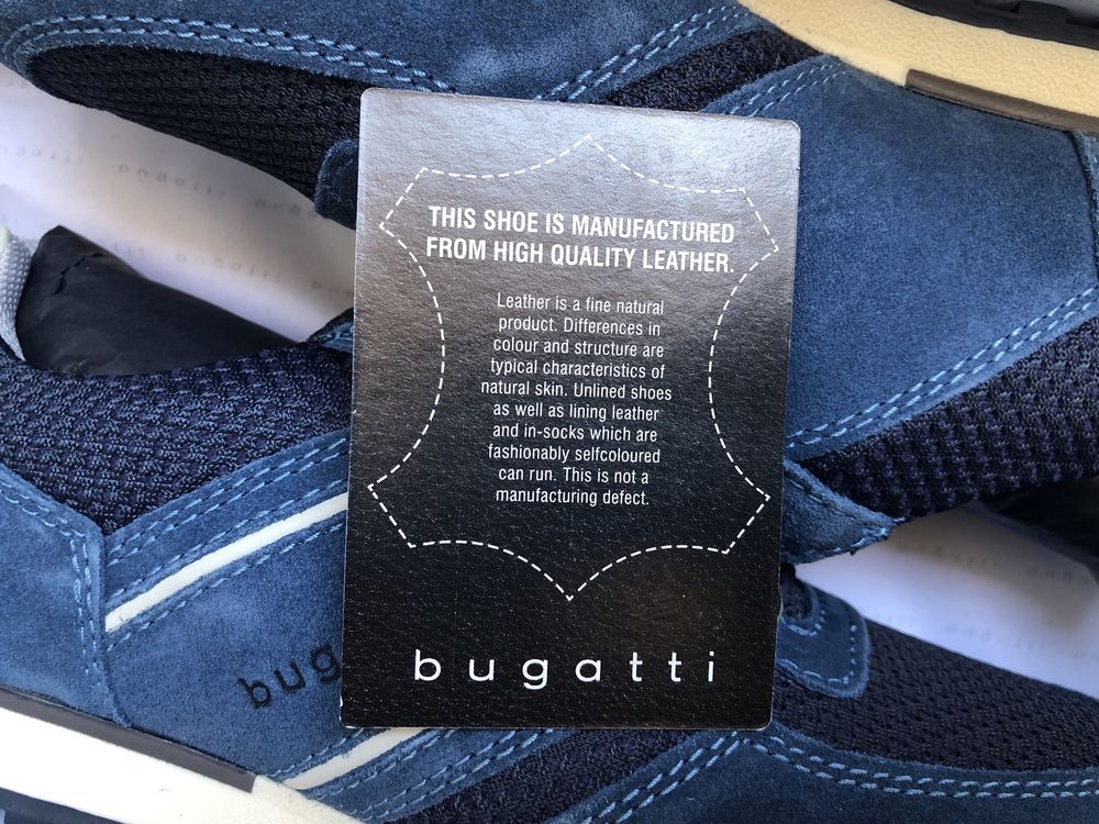 Bugatti Leather Sneakers ОРИГИНАЛНИ мъжки сникърси - 44/45