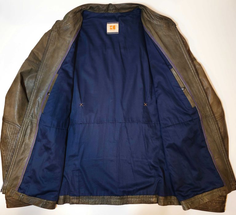 BOSS - Мъжко кожено яке от естествена кожа