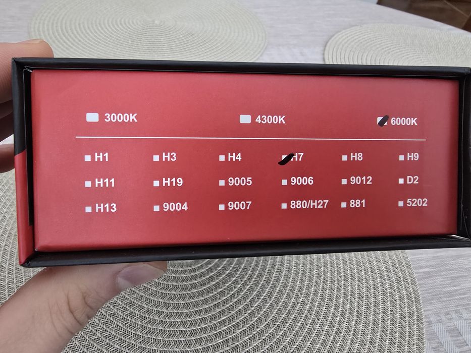 Нови Led крушки H7 6000К