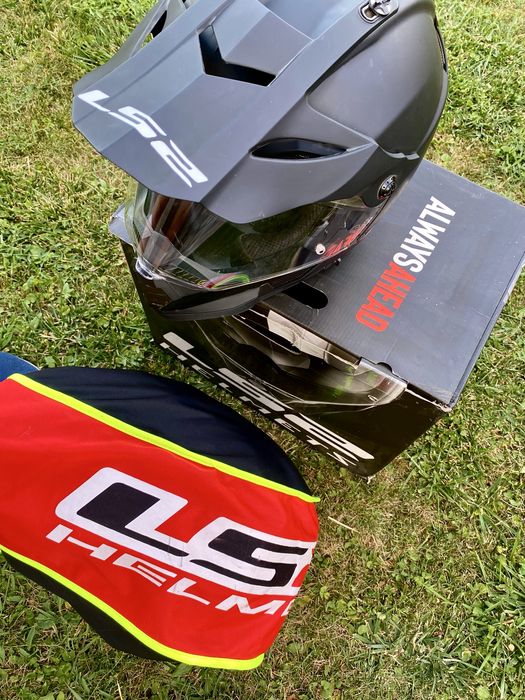 LS2 Casca ATV Pioneer Evo Master MX436 Mat Titanium