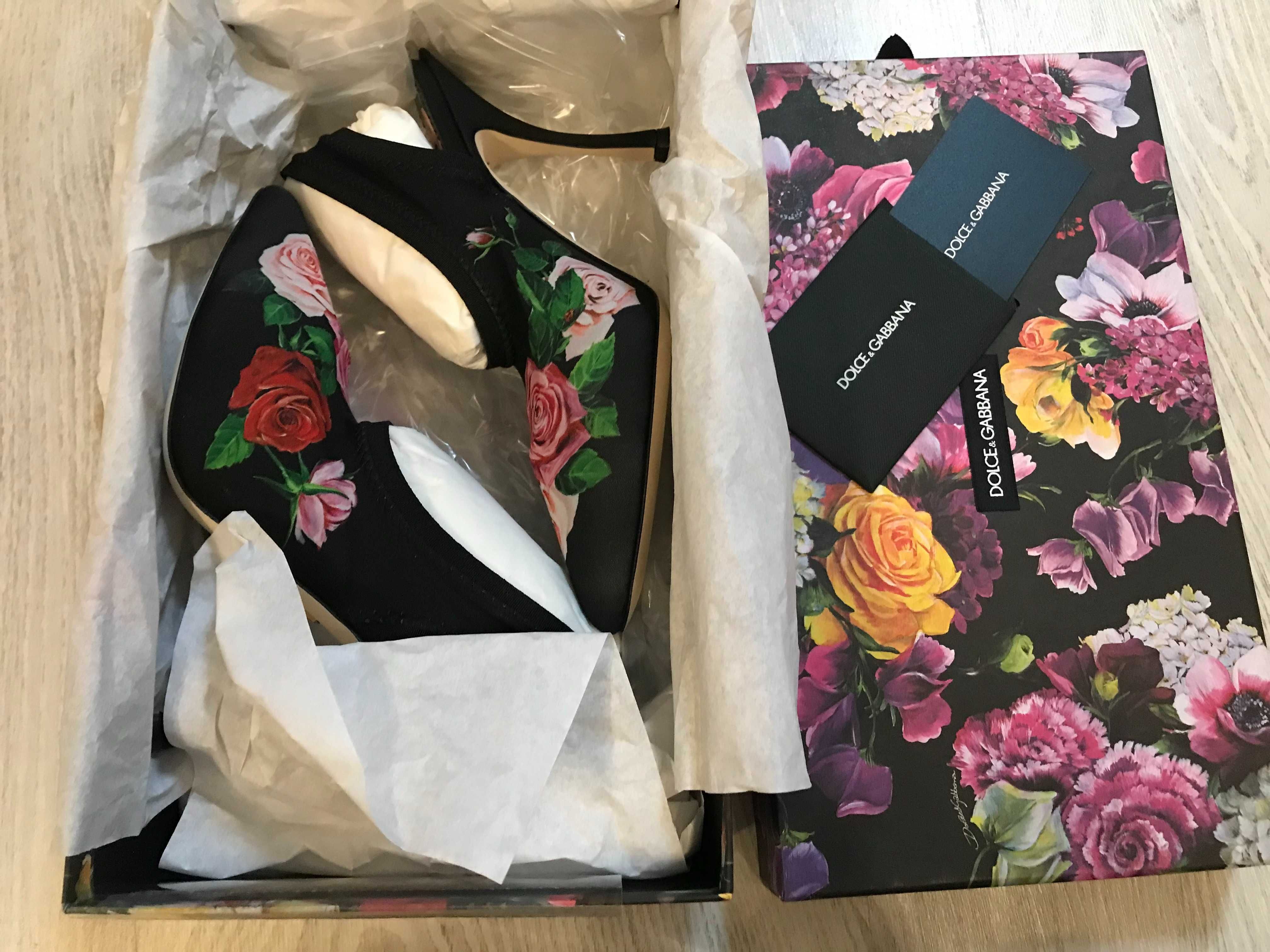 Dolce Gabbana pantofi dama 36 originali, full box, retail 595 euro
